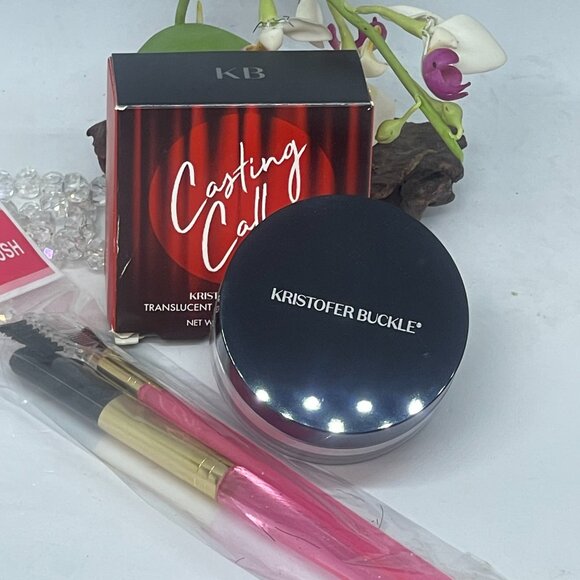 Kristofer Buckle Casting Call Translucent Loose Setting Powder - NIB + Bonus - Picture 7 of 8